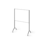 Mobile Magnetic Whiteboard – Freestanding Rolling Whiteboard with Aluminium Frame for Offices & Classrooms