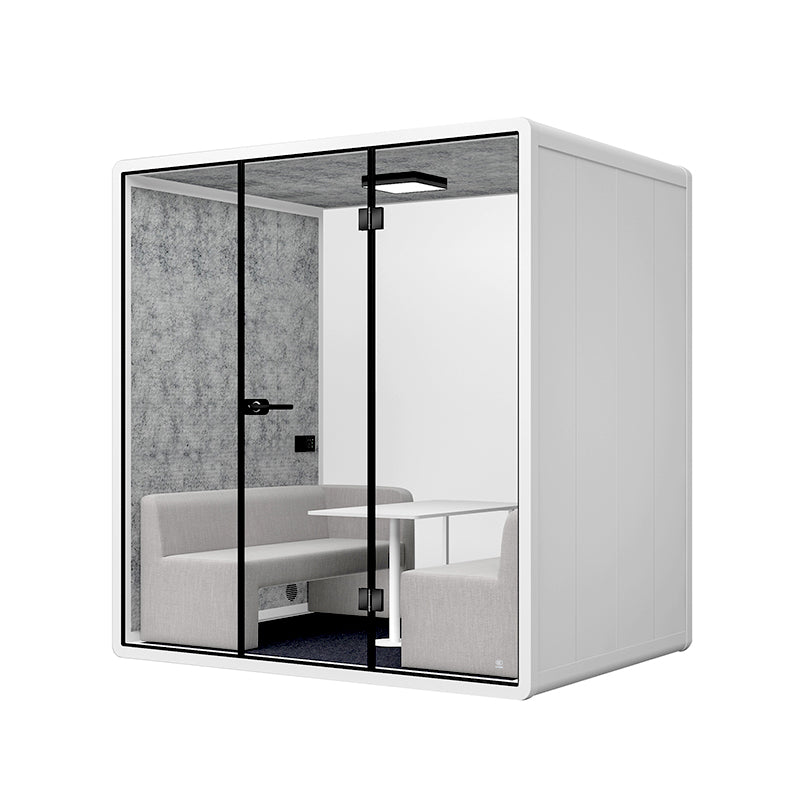 4-Person Spacious Sound Insulated Acoustic Booth For Team Private Meetings