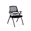 Folding Training Chair with Writing Tablet – Mesh Back & Armrests