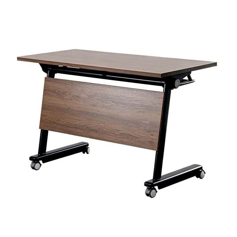 Flip-Top Mobile Training Table with MDF Modesty Panel