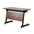 Flip-Top Mobile Training Table with MDF Modesty Panel