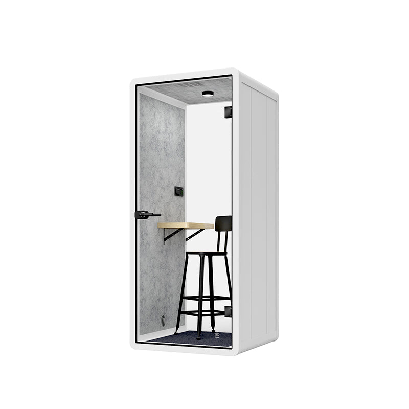 1-Person Sound Insulated Acoustic Office Pod For Private Calls & Focused Office Work