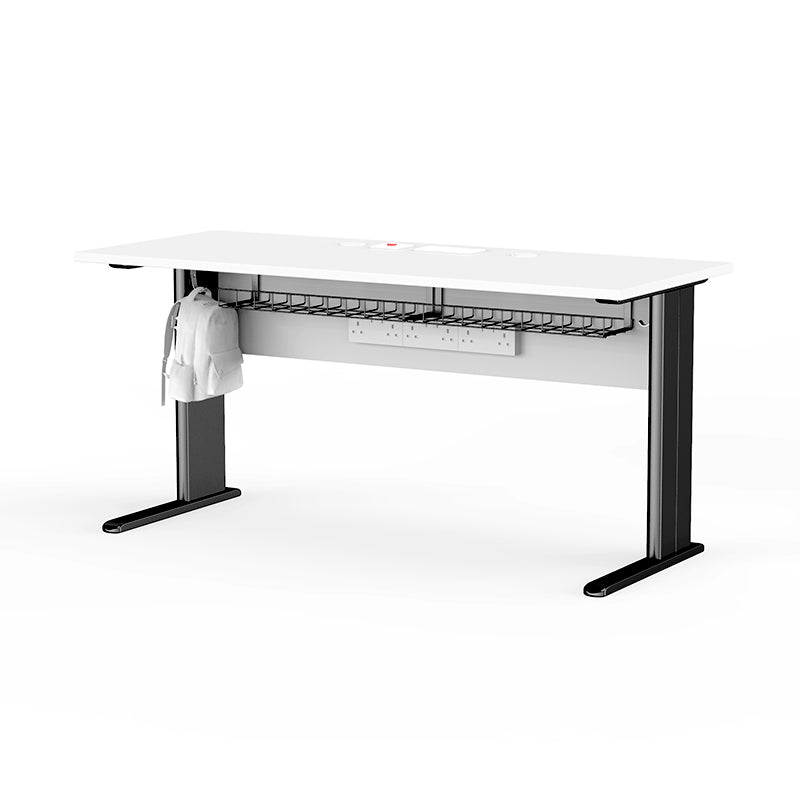 Dual Student Workstation Computer Desk For School Computer Labs, IT Training Centers & Standard Exam Classrooms