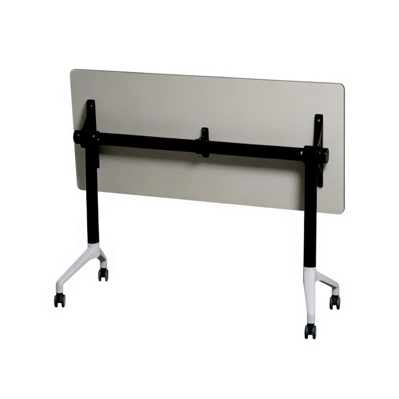Flip-Top Mobile Training Table - Open Frame with Casters