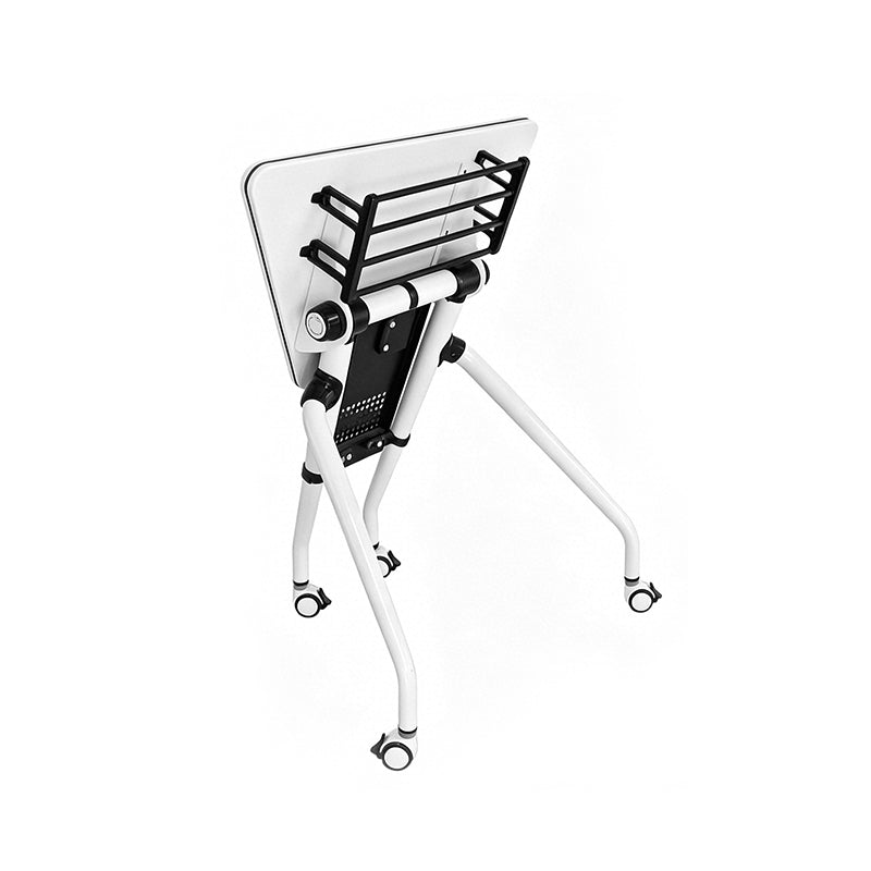 Folding Nesting Chair Desk with Tablet Arm Mobile Classroom Seating