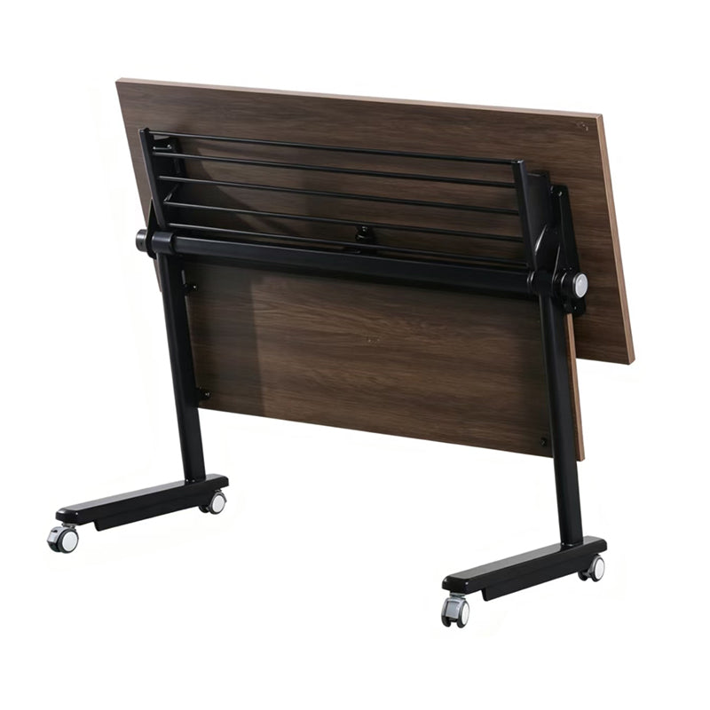 Flip-Top Mobile Training Table with MDF Modesty Panel