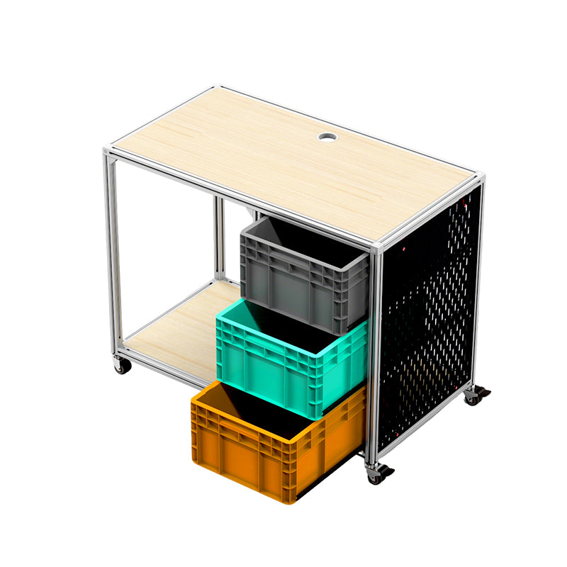 Modular Mobile Maker Storage Unit for Education Makerspace