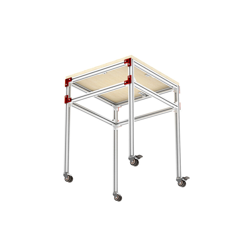 Modular Aluminium Collaboration Table for Classroom & Makerspace