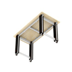 Modular Reconfigurable Workbench for Makerspace & Educational Labs