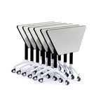 Folding Trapezoid Collaborative Table for Classroom Groupwork