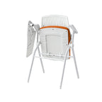 Folding Training Chair with Writing Tablet – Ventilated Back & Padded Seat