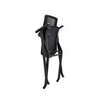 Folding Training Chair – Mesh Back & Armrests | Lightweight Chair for Classrooms & Offices