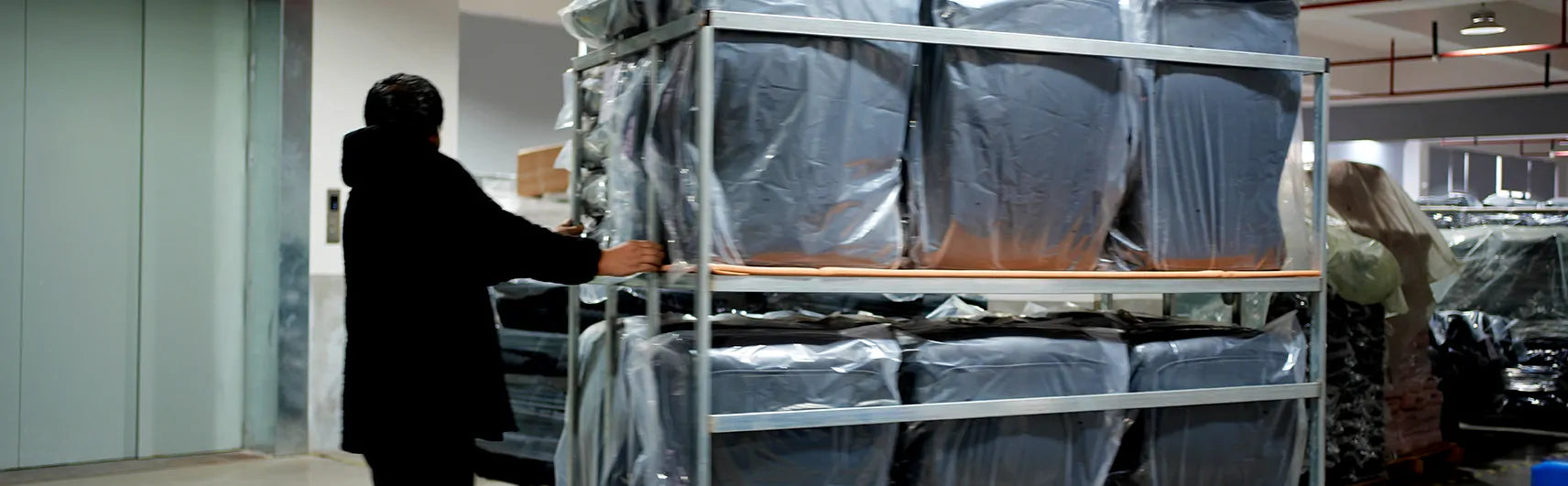 China school furniture factory visit showing production, packing and quality inspection for education furniture projects