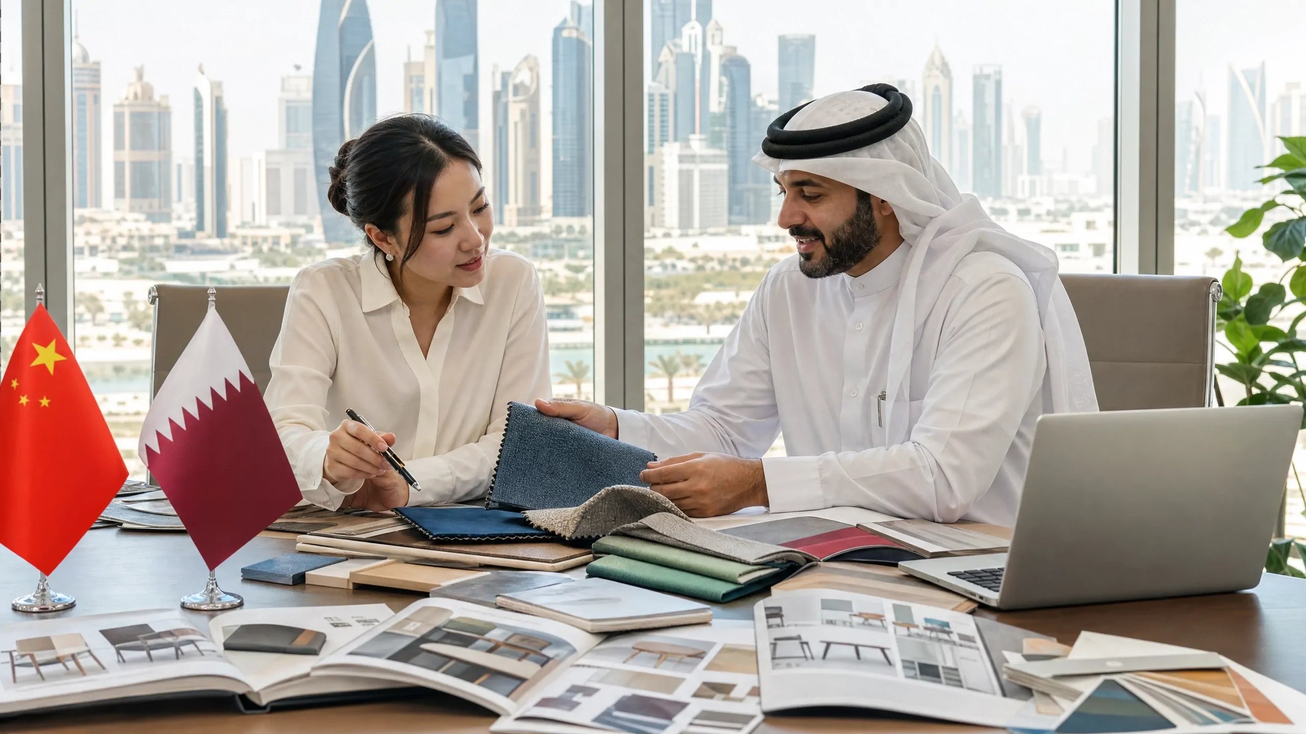 China to Qatar school furniture procurement with material selection project coordination and custom furniture sourcing support