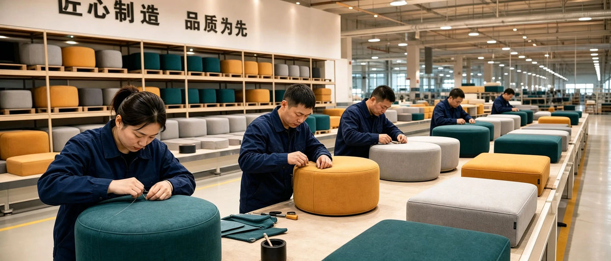Education seating furniture factory workshop, bulk manufacturing for school project supply, custom school seating mass production