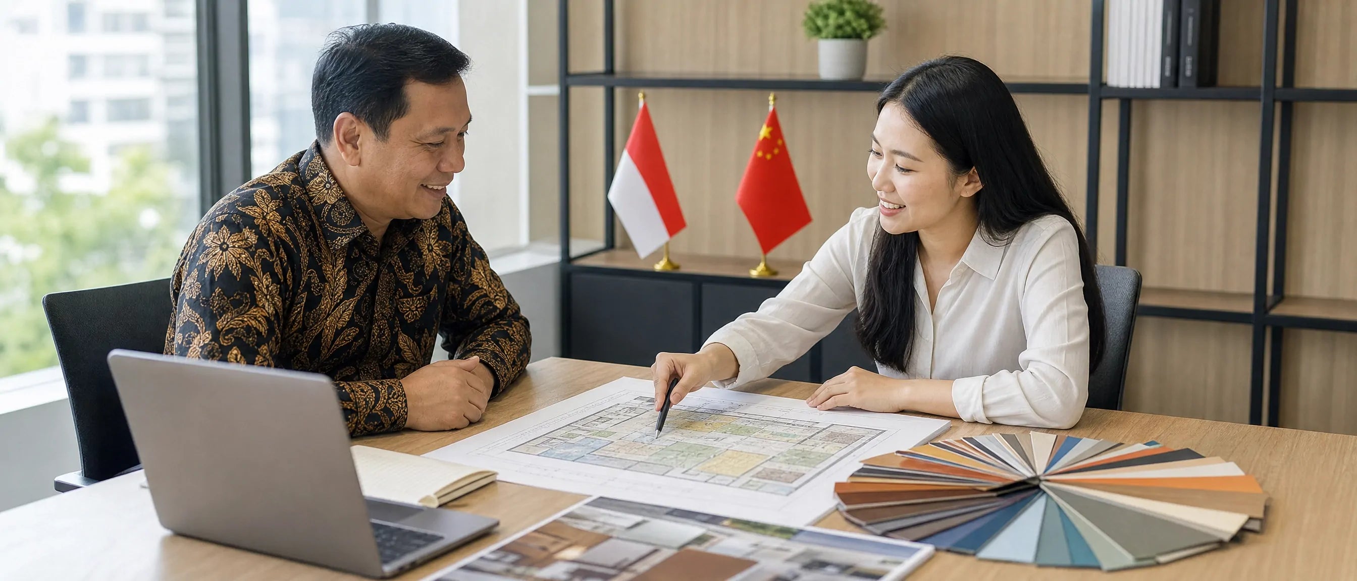 School furniture solutions supporting Indonesia Golden Vision 2045 with China sourcing and education project planning