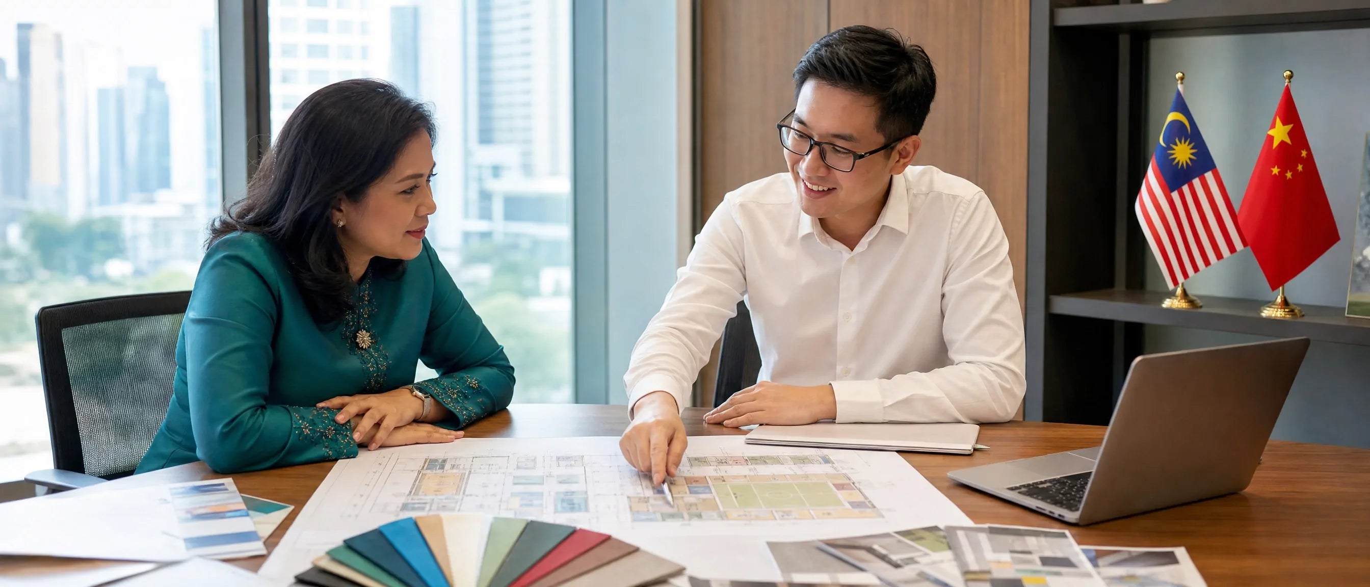 School furniture sourcing partner in China supporting Malaysian schools with project planning, material selection and procurement