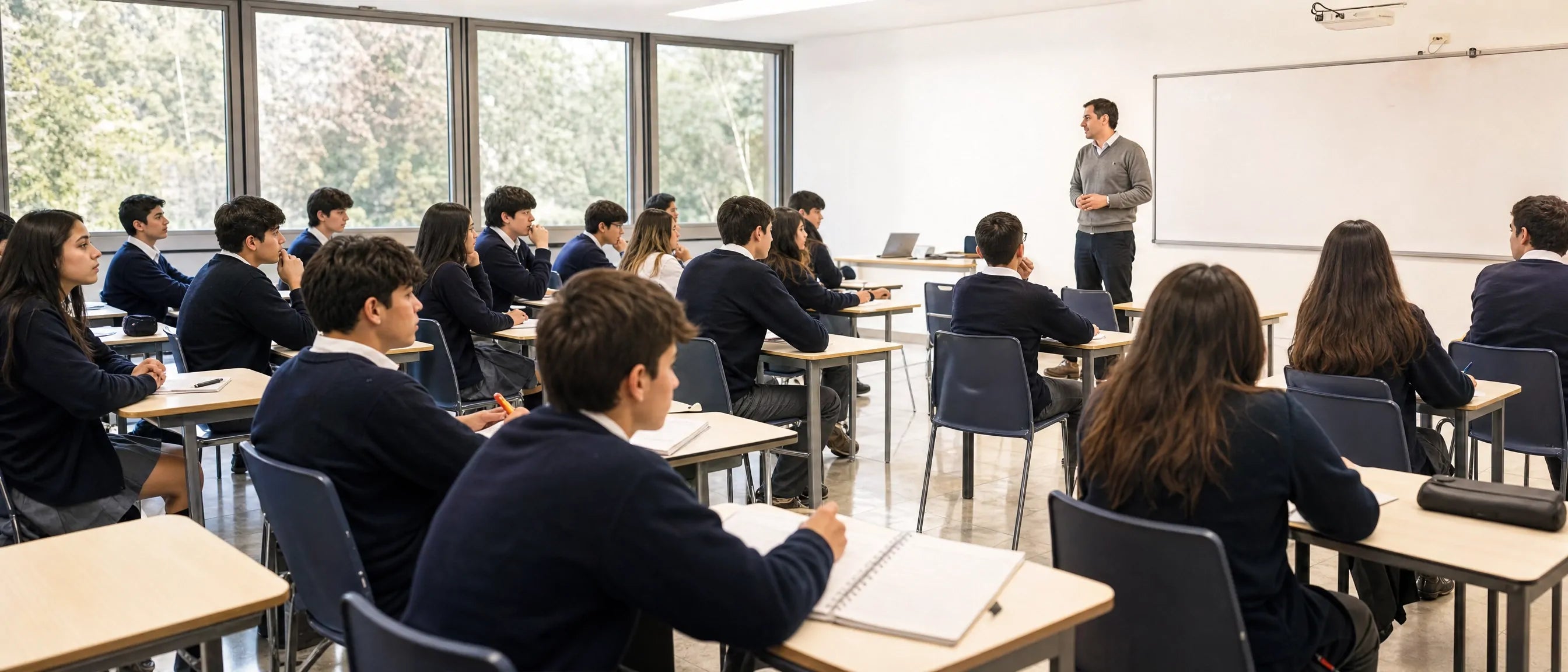 School furniture for Chile modern classroom projects with durable desks student chairs and teaching furniture