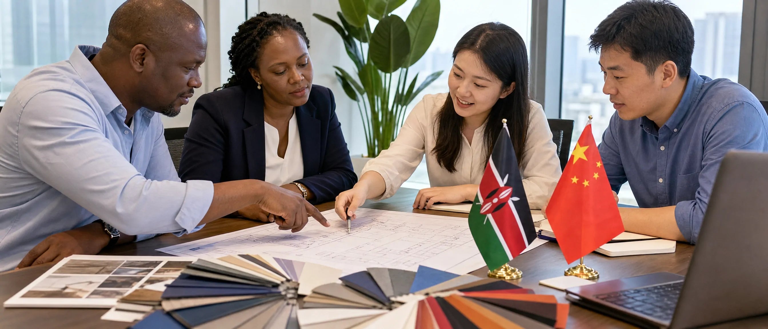 School furniture planning support for Kenya projects with material selection and China supply coordination