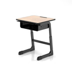Height Adjustable Student Classroom Desk with Storage Drawer
