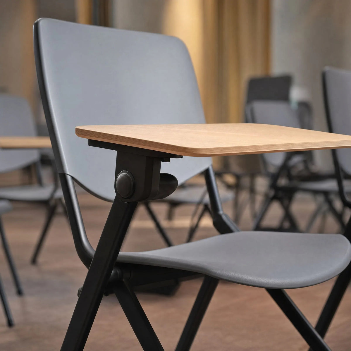 Training chairs for school and training room, lightweight stackable student seating for multi‑purpose classroom